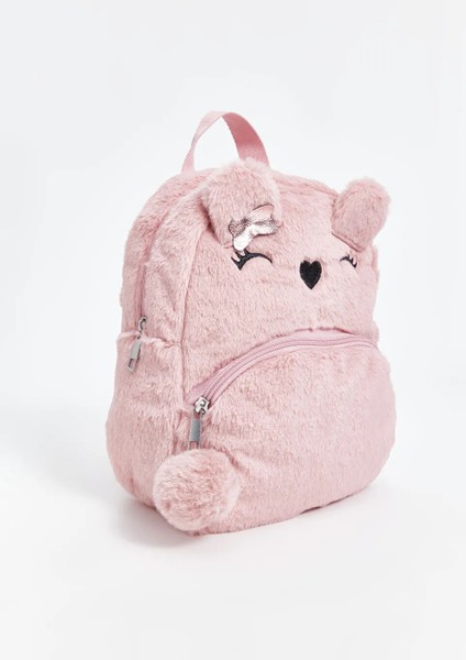 Lcw Accessorıes Pembe Tavşan Figürlü Kız Çocuk Okul Çantası