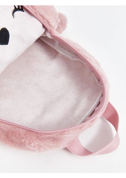 Lcw Accessorıes Pembe Tavşan Figürlü Kız Çocuk Okul Çantası