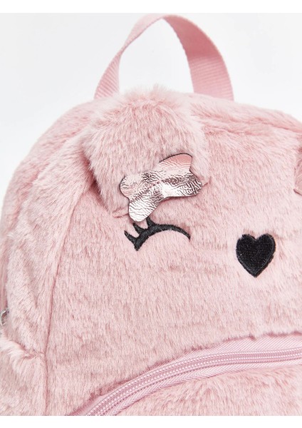 Lcw Accessorıes Pembe Tavşan Figürlü Kız Çocuk Okul Çantası