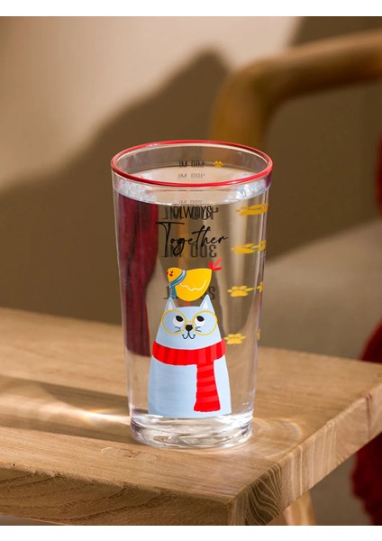 Baskili Cam Bardak 500 ml - W4IN59Z8