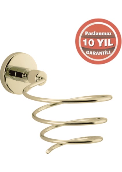 Paslanmaz Pirinç Flora Saç Kurutma Aparatı Altın Sarı Gold modelleri