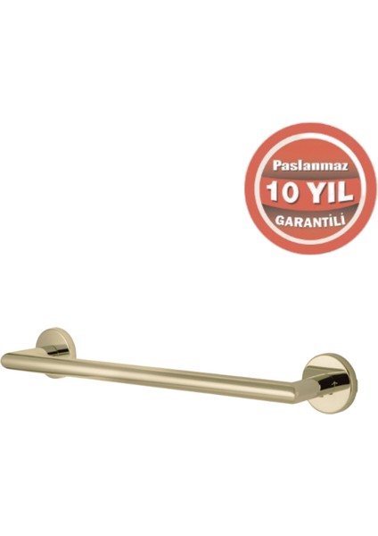 Paslanmaz Pirinç Flora Küvet Kolu 30CM Altın Sarı Gold
