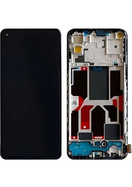 Oppo Reno 5 Lite LCD Ekran Dokunmatik Orijinal Kalite Full Çıtalı