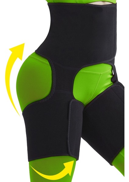 Bacak Bel Fitleştirici Selülit Önleyici Kalça Toparlayıcı Dikleştirici Popo Kaldırıcı Termal Korse