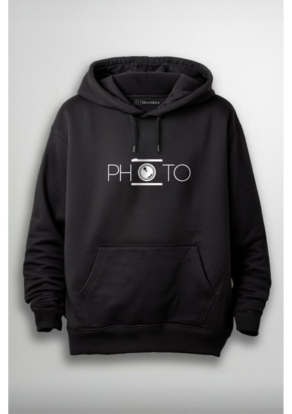 Photo Önü Baskılı Unisex Hoodie