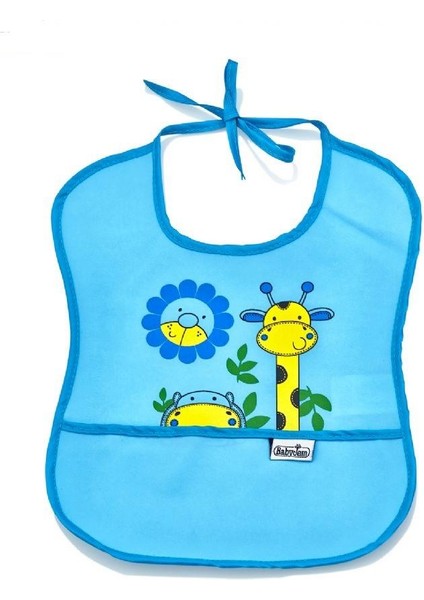 Nessiworld Poli Muşamba Küçük Mama Önlüğü 030 Mavi