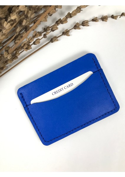 Kartlık Mavi Renk Hakiki Deri Unisex indirimleri