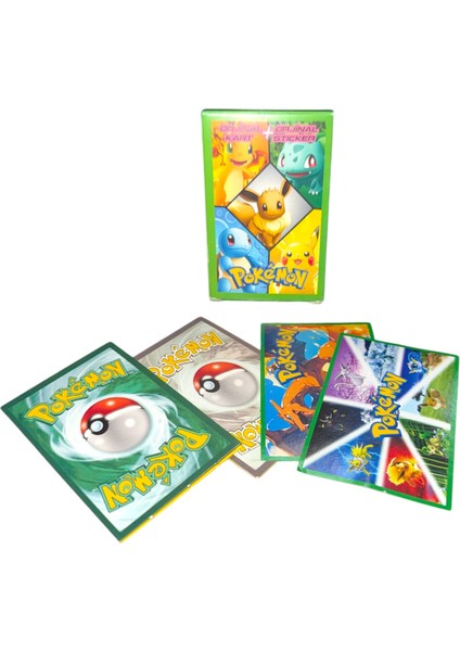 Pokemon Orjinal Kart + Orjinal Stıcker