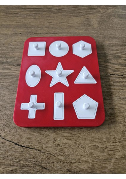 3D Baskı Şekil Tanıma Puzzle: Eğlenceli Öğrenme Deneyimi!