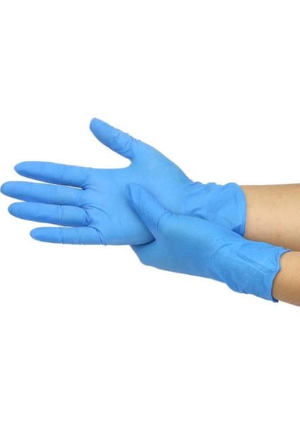 Mavi Nitril Eldiven