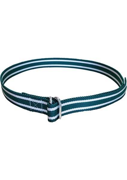 Boyun Askı Kayışı Yeşil Beyaz Oval Tokalı (160 Cm)