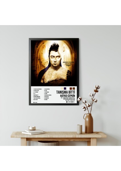 Hayko Cepkin - Tanışma Bitti Albüm Spotify Çerçeveli Poster Tablo