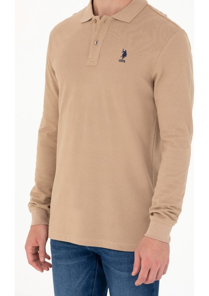 Erkek Camel Sweatshirt 50269403-VR015