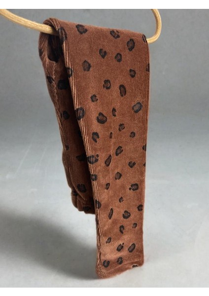 Kız Çocuk Kadife Fitilli Tayt modelleri