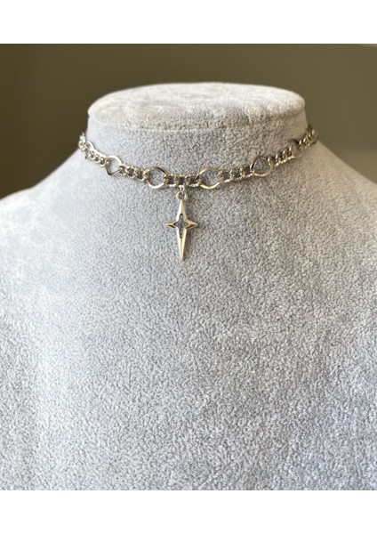 Kuzey Yıldızı Choker Kolye modelleri