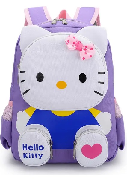 Çocuk Sırt Çantası Hello Kitty Figürlü Orta Boy HK2924