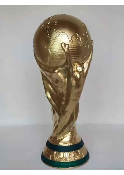 30 cm Fifa Worldcup Fifa Dünya Kupası Biblo Altın Katar Dünya Kupası