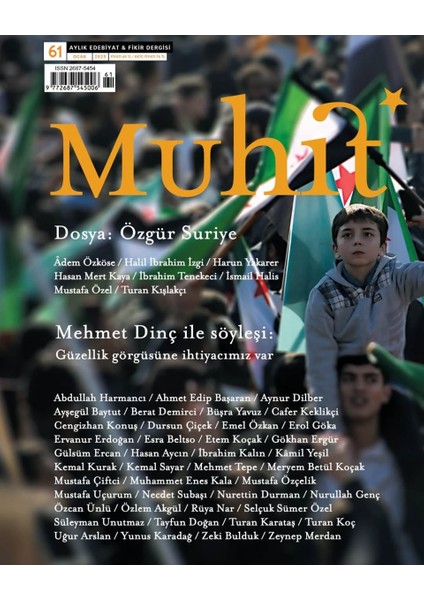 Muhit Dergi 61. Sayı – Ocak 2025