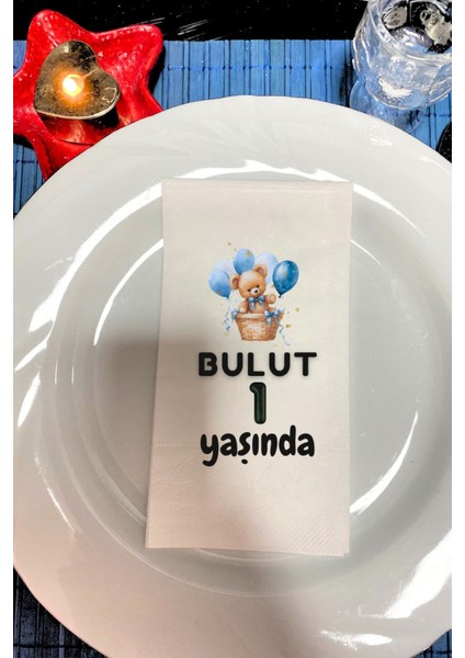 Doğum Günü Baskılı Peçete 20 Adet