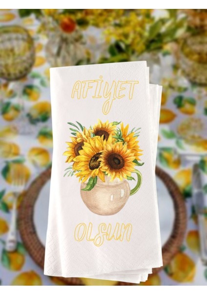 Afiyet Olsun Baskılı Peçete 20 Adet 1009