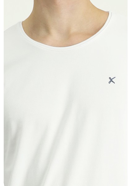 Bisiklet Yaka Slim Fit Dar Kesim Pamuklu Sweatshirt indirimleri