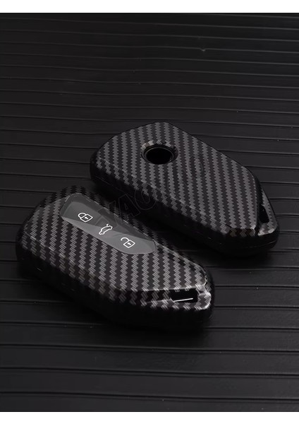 Volkswagen Seat Skoda Anahtarlık Karbon Anahtarlık Golf 8 Mk8 Id4 Octavia Leon Cupra Anahtarlık fırsatları