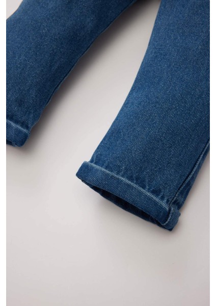 Erkek Bebek Salopet Jean Tulum E0313A525SP