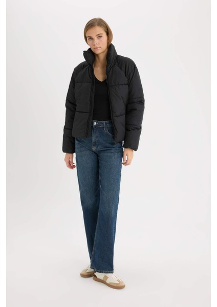 Regular Fit Şişme Mont Fermuarlı Cepli E7385AX24WN fiyatları