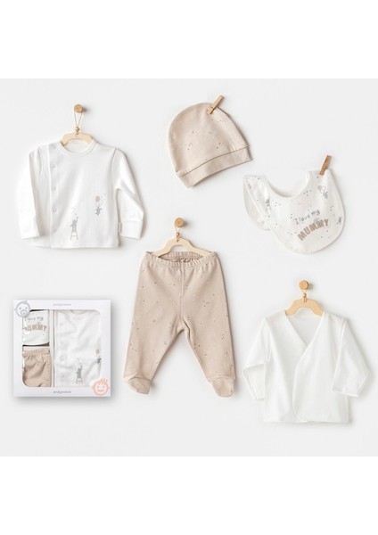 5060 Happy Everyday 5'li Hastane Çıkışı Beige