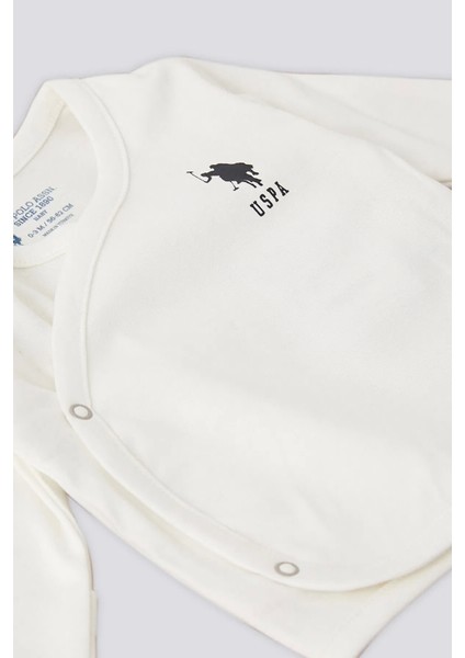 Kız Bebek 10'lu Zıbın Seti Krem modelleri