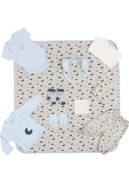 Ay ve Bulut 10'lu Hastane Çıkış Seti Mavi fiyatları