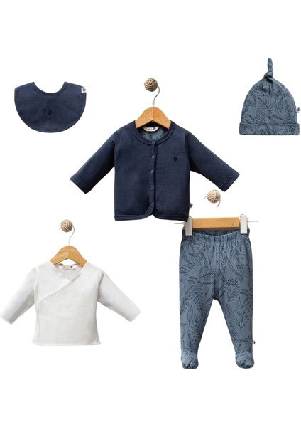 Little Frog 5 Parça Hastane Çıkışı Navy