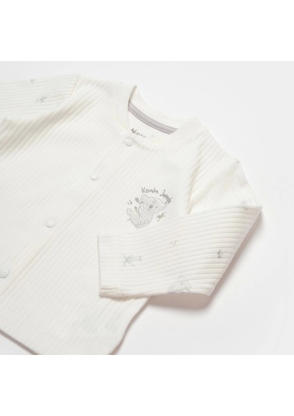 Koala Jungle Bebek Pijama Takımı Gri modelleri