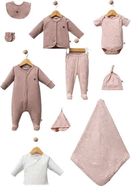 Tropical Cutie 10 Parça Hastane Çıkışı Pink