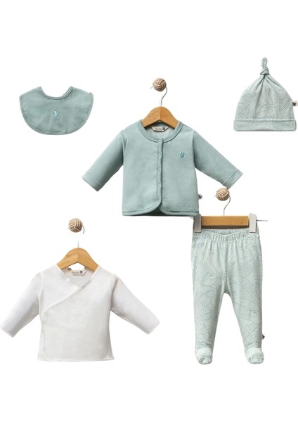 Tropical Cutie 5 Parça Hastane Çıkışı Green