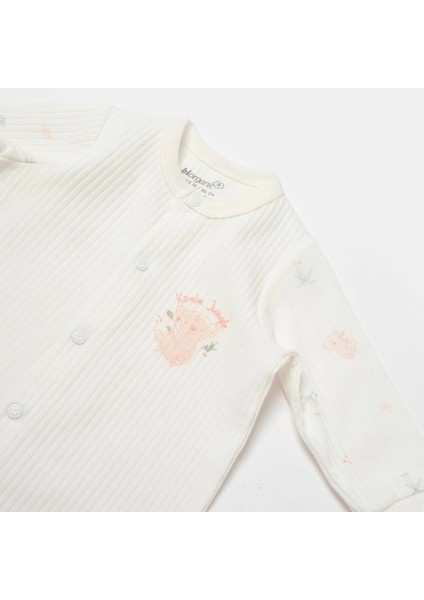 Koala Jungle Yenidoğan Bebek Tulum Pembe modelleri