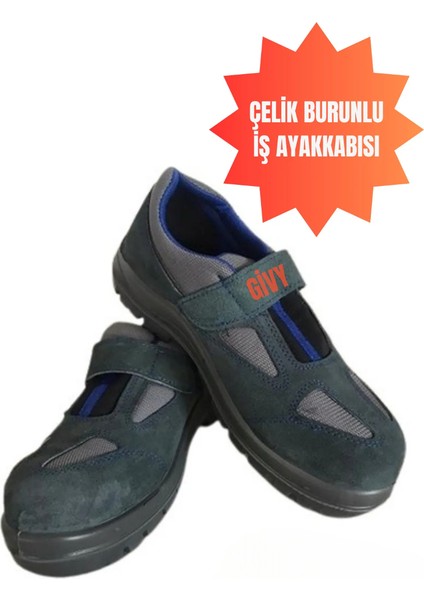 Made Süet Çelik Burunlu Deri Iş Ayakkabısı