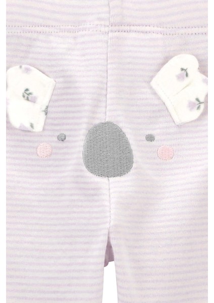 Kız Bebek Body Pantolon Set 3'lü Paket Renkli fırsatları