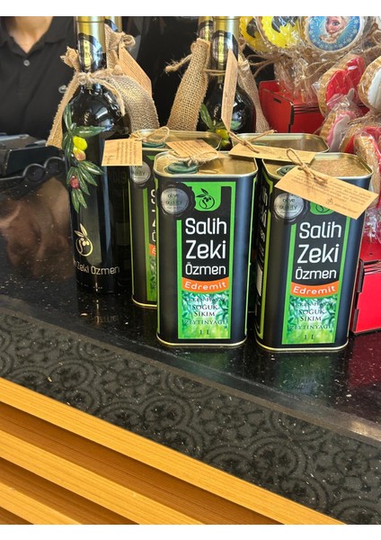Edremit Soğuk Sıkım Erken Hasat Zeytinyağı 2 lt Teneke