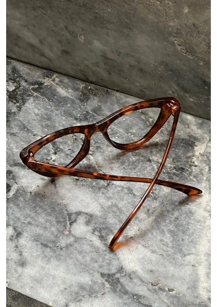 Hallowe Leopar Mavi Işık Filtreli Ekran Gözlüğü Optik Uyumlu Camları Değişebilir indirimleri