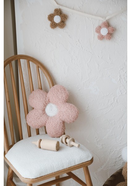 Teddy Pudra Papatya Yastık modelleri