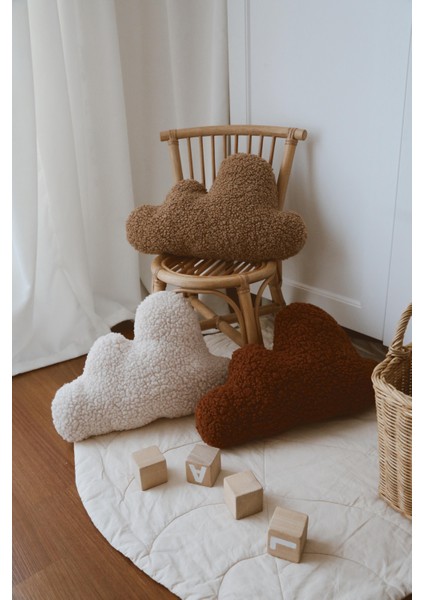Teddy Kahve Bulut Yastık fırsatları