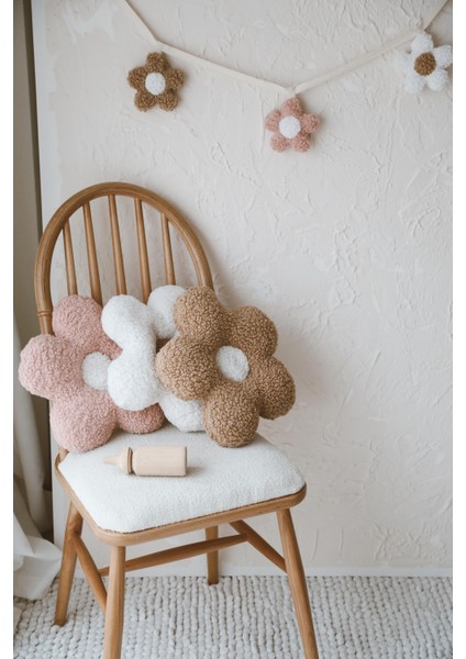 Teddy Kahve Papatya Yastık fırsatları