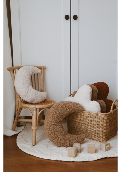 Teddy Kahve Ay Yastık fırsatları