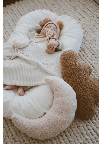 Teddy Beyaz Ay Yastık fırsatları