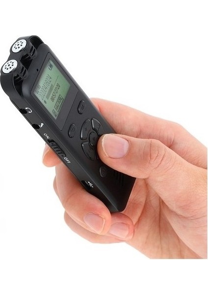 Dijital Ekranlı Voice Recorder 16 gb Ses Kayıt Cihazı
