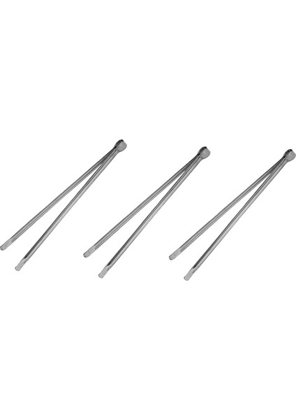 Maşa Kömür Maşası Cafe Kafe Otel Restaurant Çay (30CM-1,2 mm 430 Kalite Çelik) 3 Adet