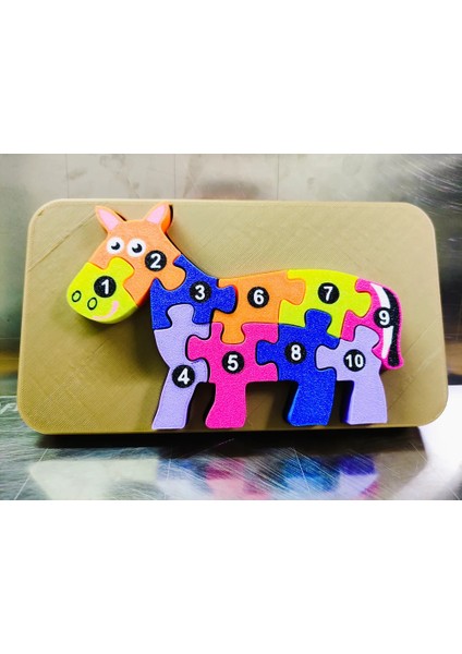 3D Baskı At Puzzle: Eğlenceli ve Eğitimsel Oyun Aracı