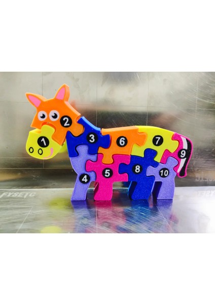 3D Baskı At Puzzle: Eğlenceli ve Eğitimsel Oyun Aracı
