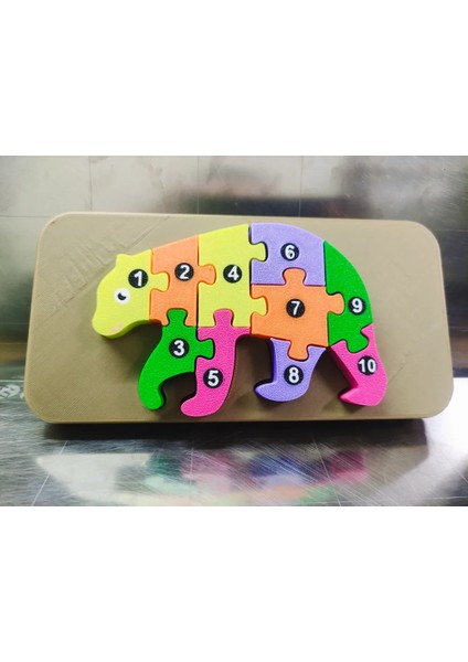 3D Baskı Ayı Puzzle: Eğlenceli ve Eğitimsel Oyun Aracı